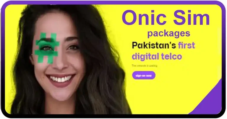 Onic Sim Pakistan