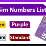 onic sim numbers list